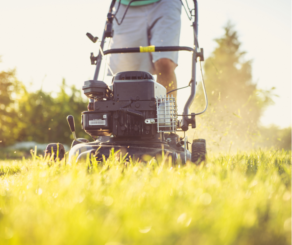Spring cleanup services in South Jordan & Salt Lake City by J&A Landscaping – preparing lawns and gardens for the season.
