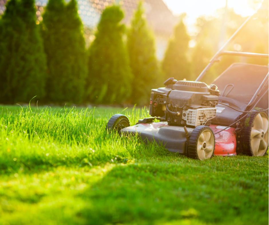 Lawn mowing in South Jordan & Salt Lake City by J&A Landscaping – professional grass cutting for neat, healthy lawns.